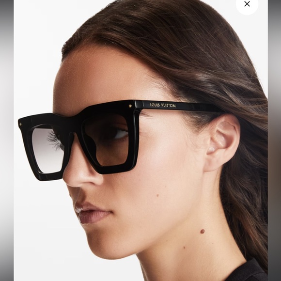 Louis Vitton LA Gran Bellezza Black Sunglasses - Picture 3 of 16